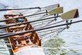 Quadruple rowing boat