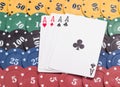 Quads aces Royalty Free Stock Photo