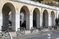 Quai des Etats-Unis and arcade in Nice