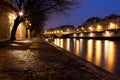 Quai des Orfevres, Paris Royalty Free Stock Photo