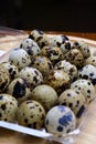 Quail Eggs as morning breackfast.