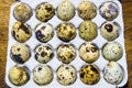 Quail eggs from the home farm. Ecological product..