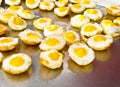 Quail's eggs fried