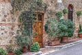 Quaint alley in Tuscany Royalty Free Stock Photo