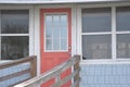 Quaint beach cottages line the A1A Highway in North Florida