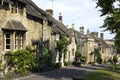 Quaint Cotswold cottages, Burford, Oxfordshire, UK Royalty Free Stock Photo