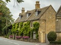 Quaint Cotswold house in Broadway village Royalty Free Stock Photo