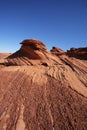 Quaint forms cliffs of sandstone