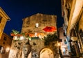 Quaint medieval village of St. Paul de Vence in Cote d`Azur, France Royalty Free Stock Photo