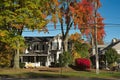 Quaint old house in a small village in Ohio Royalty Free Stock Photo