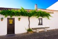 Travel Portugal, Small White House, Monsaraz Quaint Village Royalty Free Stock Photo