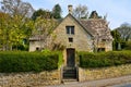 Stone house in the Cotwolds of England during springtime