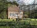 Quaker friends meeting house at Jordans. The burial place of William Penn, founder of the Province of Pennsylvania. Royalty Free Stock Photo