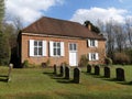 Quaker friends meeting house at Jordans. The burial place of William Penn, founder of the Province of Pennsylvania. Royalty Free Stock Photo