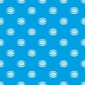 The quality best label pattern seamless blue Royalty Free Stock Photo