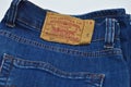 Levi Strauss 501 label Royalty Free Stock Photo