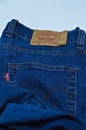 Levi Strauss 501 label Royalty Free Stock Photo
