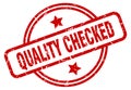 quality checked stamp