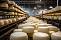 Quality cheese production at the factory