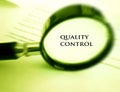 Quality control concept Royalty Free Stock Photo