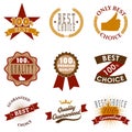 Quality emblems and labels. Best choice.