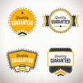 Quality guarantee seals and badges