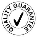 Quality guarantee stamp Royalty Free Stock Photo