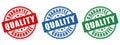 Quality guarantee stamp Royalty Free Stock Photo