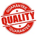 Quality guarantee stamp