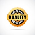 Quality guarantee vector icon Royalty Free Stock Photo