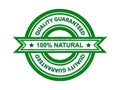 Quality guaranteed natural