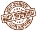 quality improvement brown stamp