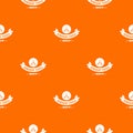 Quality instrument pattern vector orange