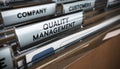 Quality Management System Royalty Free Stock Photo