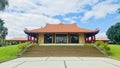 Quan Am Buddhist Monastery. Buddhist Temples front view.