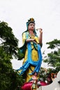 Quan Yin angel deity or Kuan Yin chinese mercy goddess for thai people travel visit and respect praying wish myth holy mystery