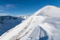 Quandary Peak in Winter Royalty Free Stock Photo