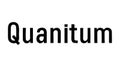 Quanitum wordmark, representing quantum mechanics or advanced computing, vector design Generative AI Royalty Free Stock Photo