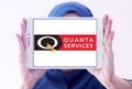 Quanta Services company logo Royalty Free Stock Photo