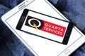Quanta Services company logo Royalty Free Stock Photo