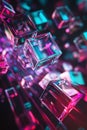 Quantum blocks forming digital structure