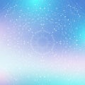 Quantum computer technology concept. Sphere explosion background. Deep learning artificial intelligence. Big data Royalty Free Stock Photo