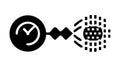 Quantum Computing, Data Processing, vector design Generative AI Royalty Free Stock Photo