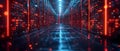 Quantum computing database in a data storage center for cloud computing. Concept Quantum Computing,
