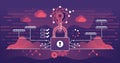 Quantum cryptography focuses on secure communication using quantum mechanics, featuring ...