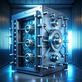 Quantum Cryptography Vault Protected by Difurans AI Keys