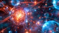 Quantum Dance: Illustration Unveiling the Mysteries of Subatomic Particles