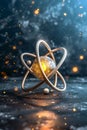 Quantum error correction techniques illustrated through intriguing motion graphics