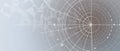 Quantum processing. Deep learning artificial intelligence. Future new technology for business or science presentation