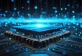 Quantum processor, Data streams and pulses